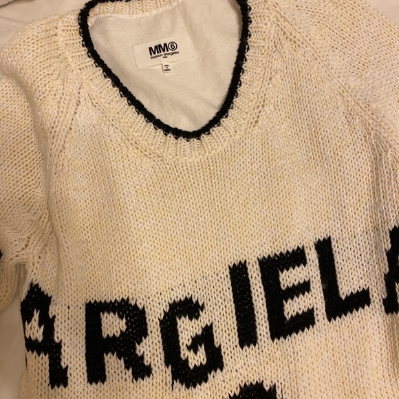 MM6 Margiela Overzsized Logo Sweater - Picture 3 of 4